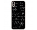 Funda Gel Tpu para Iphone XS Max Diseño Formulas Dibujos