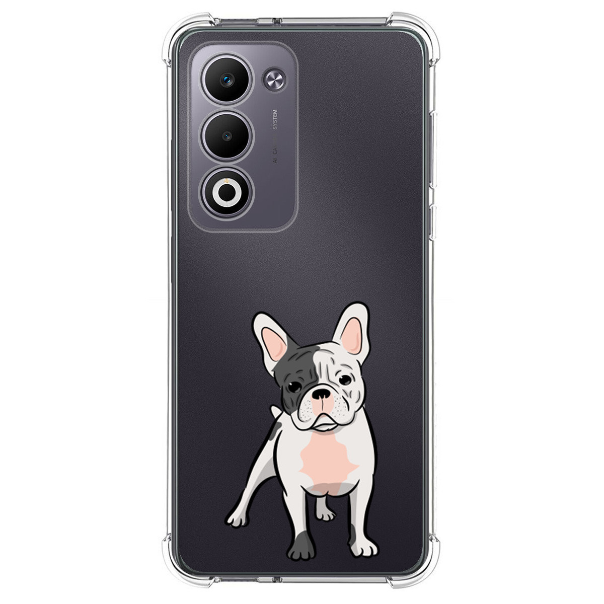 Funda Silicona Antigolpes para Oppo A5m / A5 4G / 5G diseño Perros 06 Dibujos