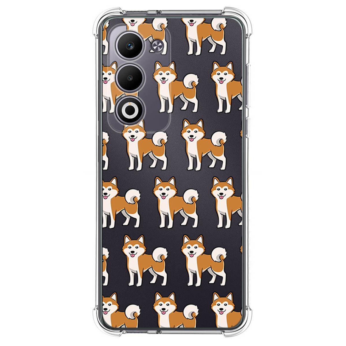 Funda Silicona Antigolpes para Oppo A5m / A5 4G / 5G diseño Perros 08 Dibujos