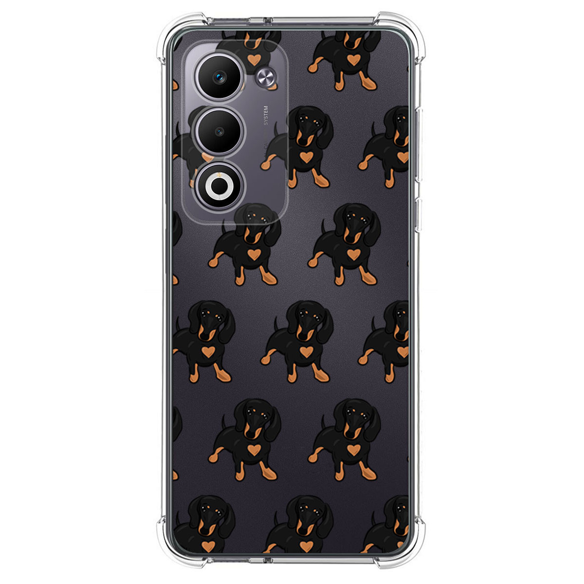 Funda Silicona Antigolpes para Oppo A5m / A5 4G / 5G diseño Perros 10 Dibujos