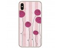Funda Gel Tpu para Iphone XS Max Diseño Flores Vintage Dibujos