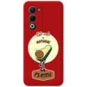 Funda Silicona Líquida Roja para Oppo A5m / A5 4G / 5G diseño Culo Natural Dibujos