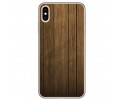 Funda Gel Tpu para Iphone XS Max Diseño Madera Dibujos
