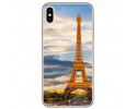 Funda Gel Tpu para Iphone XS Max Diseño Paris Dibujos