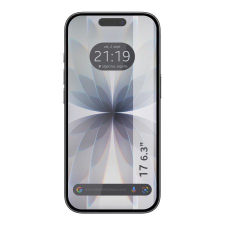 Protector Cristal Templado Completo 5D Full Glue Negro para Iphone 17 (6.3) Vidrio