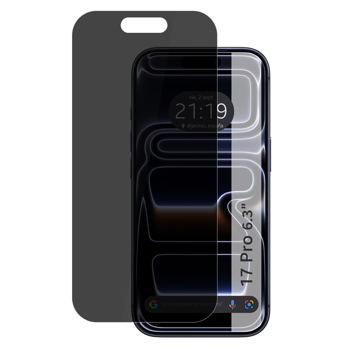 Protector Pantalla Hidrogel Privacidad Antiespías para Iphone 17 Pro (6.3)