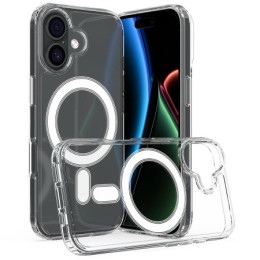 Funda Magnética Transparente para Iphone 17 (6.3)