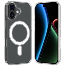Funda Magnética Transparente para Iphone 17 (6.3) 2