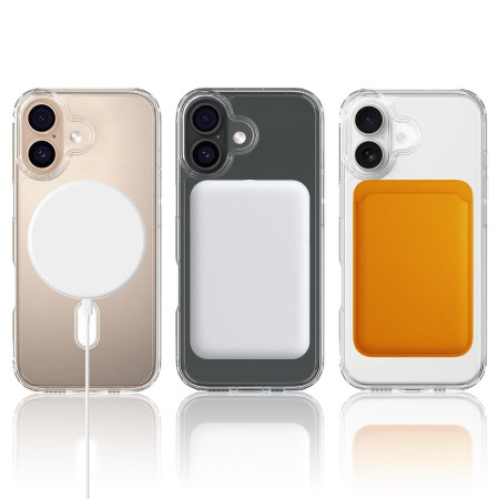 Funda Magnética Transparente para Iphone 17 (6.3)