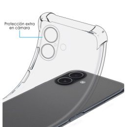 Funda Silicona Antigolpes Transparente para Iphone 17 (6.3) 2