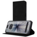 Funda Libro de Polipiel con tarjetero para Iphone 17 (6.3) color Negra