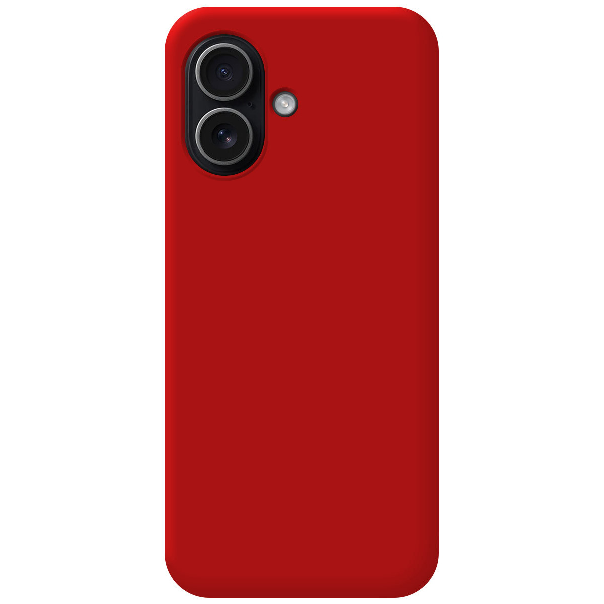 Funda Silicona Líquida Ultra Suave para Iphone 17 (6.3) color Roja