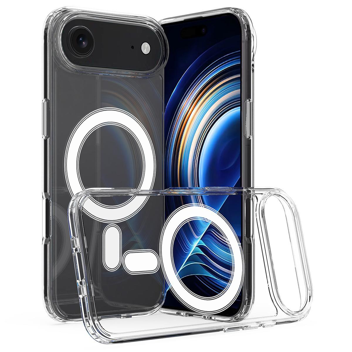 Funda Magnética Transparente para Iphone 17 Air (6.5)