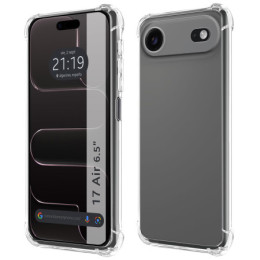 Funda Silicona Antigolpes Transparente para Iphone 17 Air (6.5)