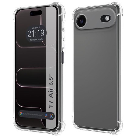 Funda Silicona Antigolpes Transparente para Iphone 17 Air (6.5)