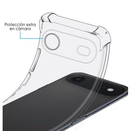Funda Silicona Antigolpes Transparente para Iphone 17 Air (6.5)