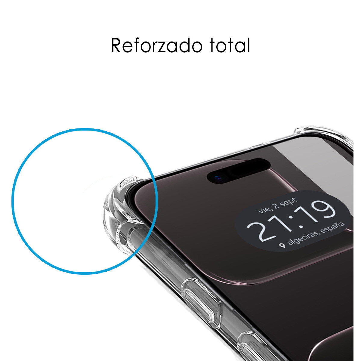 Funda Silicona Antigolpes Transparente para Iphone 17 Air (6.5)