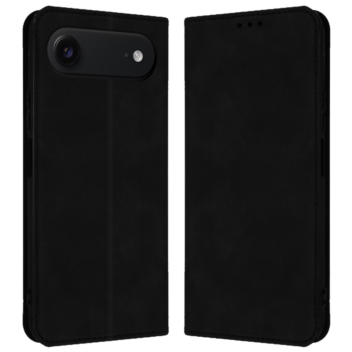 Funda Libro de Polipiel con tarjetero para Iphone 17 Air (6.5) color Negra