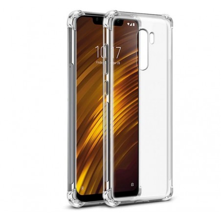 Funda Gel Tpu Anti-Shock Transparente para Xiaomi Pocophone F1