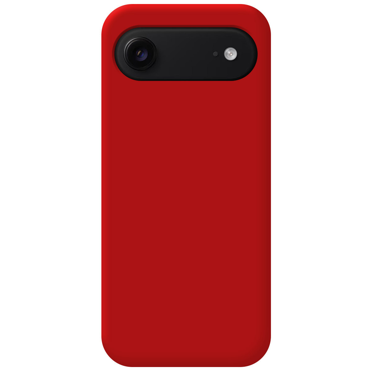 Funda Silicona Líquida Ultra Suave para Iphone 17 Air (6.5) color Roja