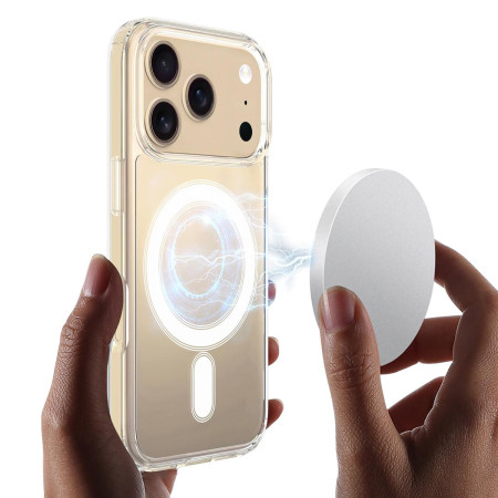 Funda Magnética Transparente para Iphone 17 Pro (6.3)