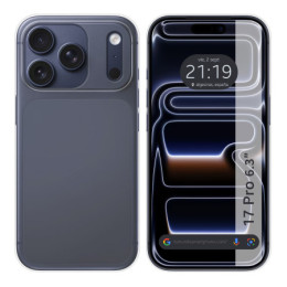 Funda Silicona Gel TPU Transparente para Iphone 17 Pro (6.3)
