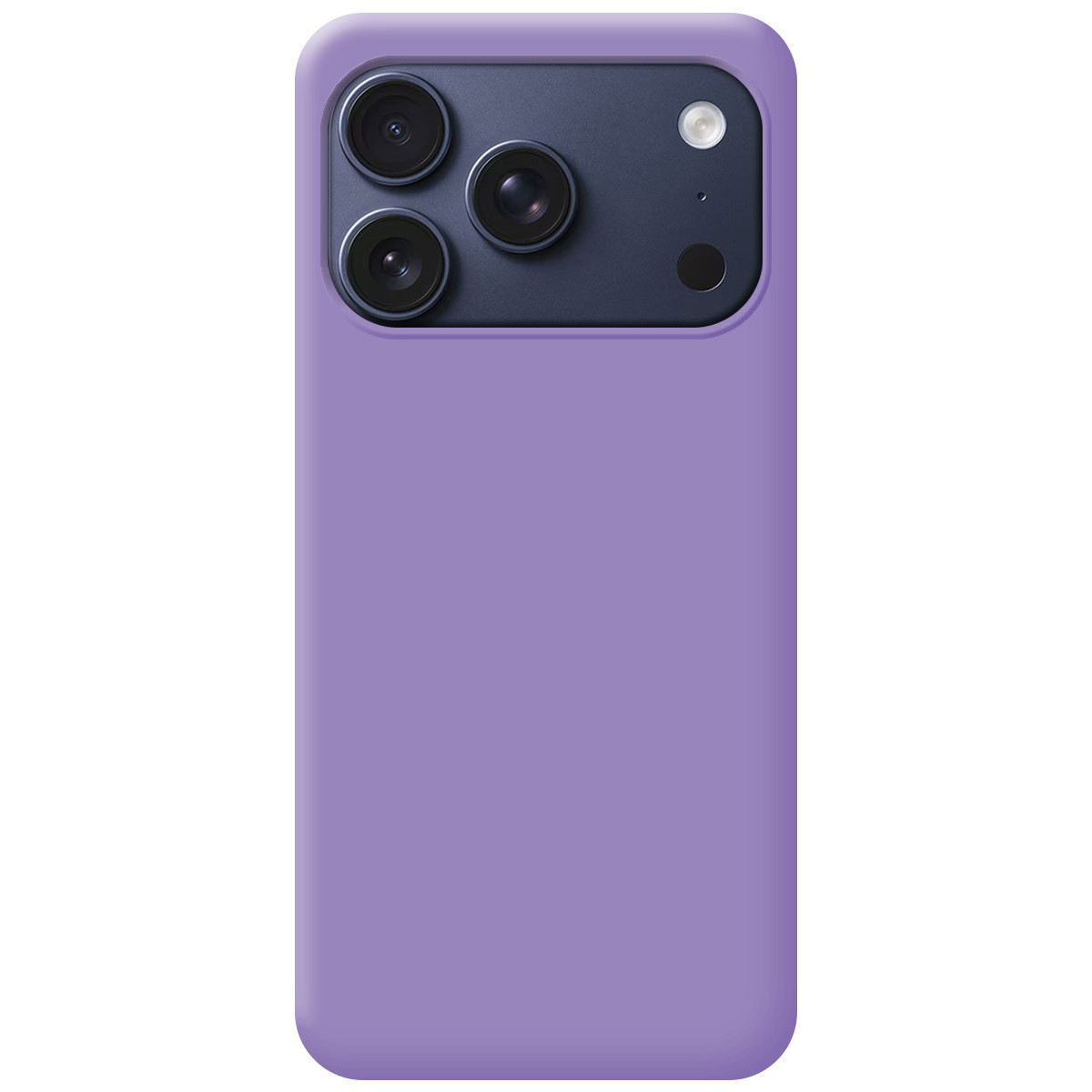 Funda Silicona Líquida Ultra Suave para Iphone 17 Pro (6.3) color Morada