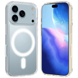 Funda Magnética Transparente para Iphone 17 Pro Max (6.9) 2