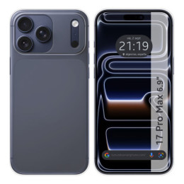 Funda Silicona Gel TPU Transparente para Iphone 17 Pro Max (6.9)