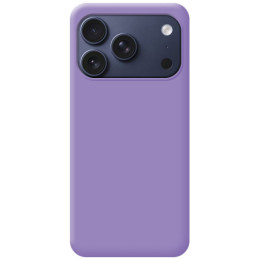 Funda Silicona Líquida Ultra Suave para Iphone 17 Pro Max (6.9) color Morada 2