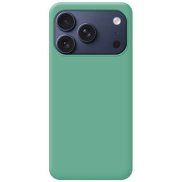 Funda Silicona Líquida Ultra Suave para Iphone 17 Pro Max (6.9) color Verde 2
