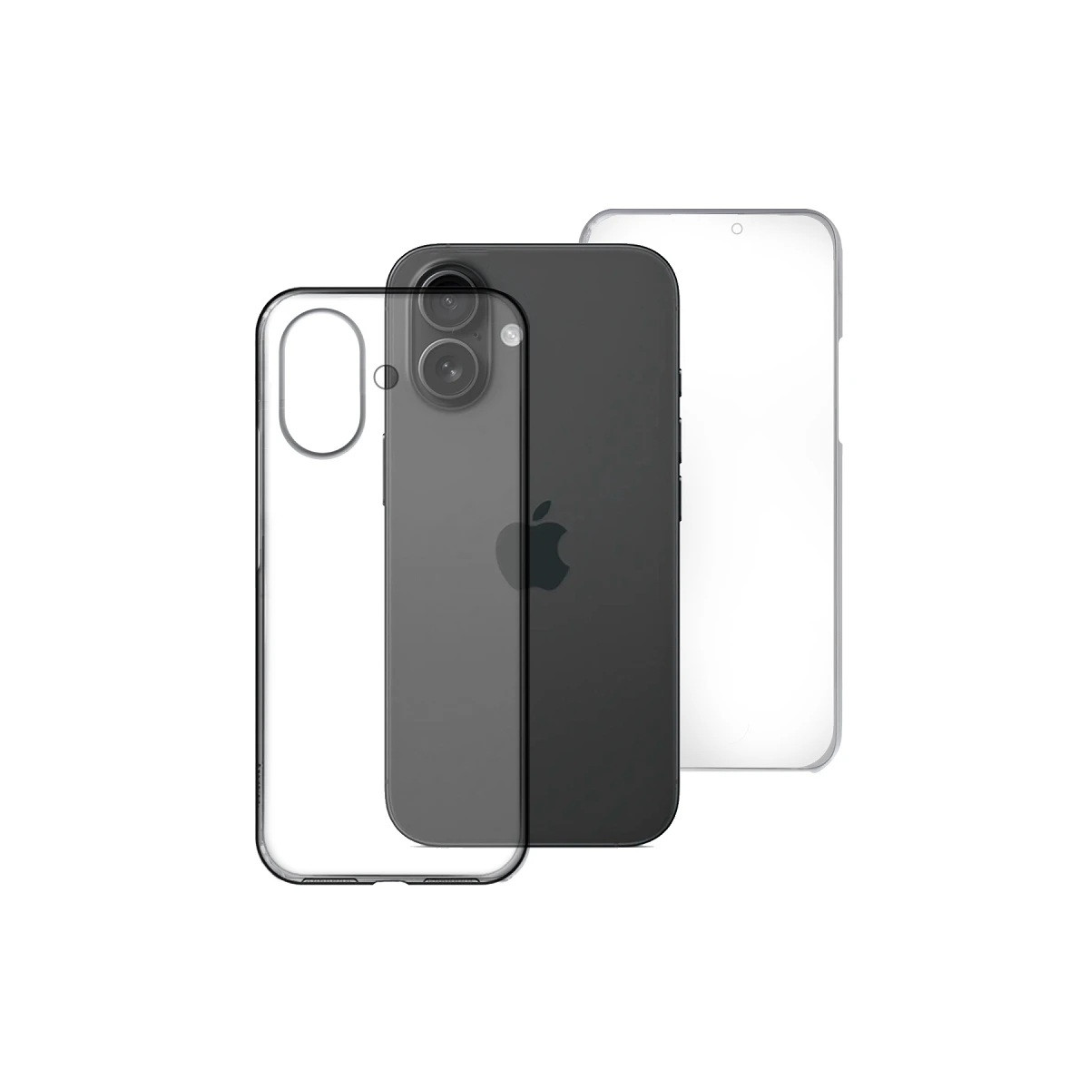 Funda Doble Transparente Pc + Tpu Full Body 360 para Iphone 17 (6.3)