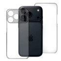 Funda Doble Transparente Pc + Tpu Full Body 360 para Iphone 17 Pro (6.3)