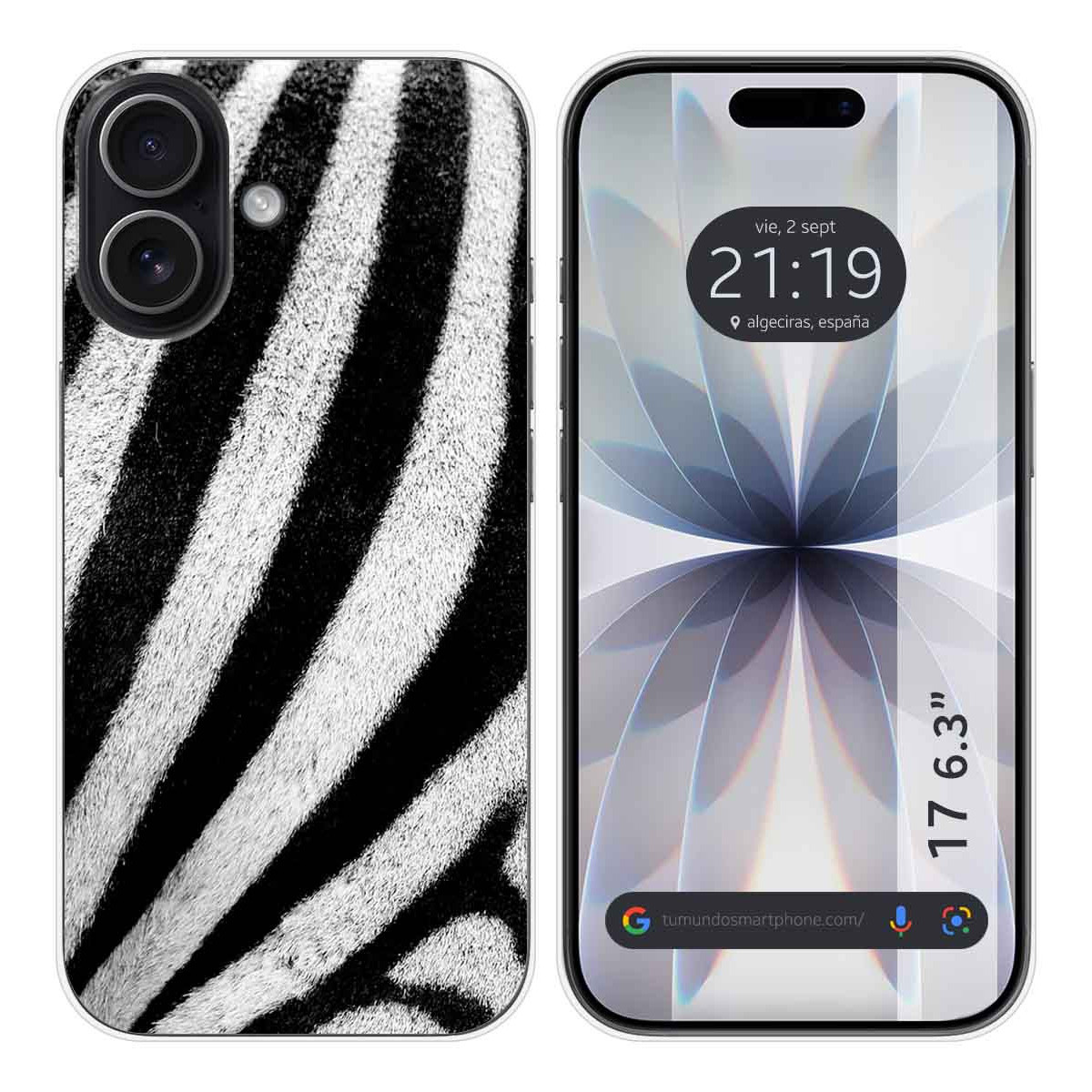 Funda Silicona para Iphone 17 (6.3) diseño Animal 02 Dibujos