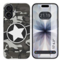 Funda Silicona para Iphone 17 (6.3) diseño Camuflaje 02 Dibujos