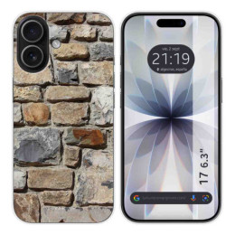 Funda Silicona para Iphone 17 (6.3) diseño Ladrillo 03 Dibujos