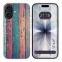 Funda Silicona para Iphone 17 (6.3) diseño Madera 10 Dibujos