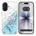 Funda Silicona para Iphone 17 (6.3) diseño Mármol 02 Dibujos