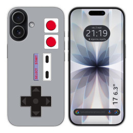 Funda Silicona para Iphone 17 (6.3) diseño Consola Dibujos