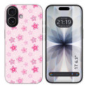 Funda Silicona para Iphone 17 (6.3) diseño Flores Dibujos