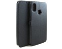 Funda Soporte Piel Negra para Xiaomi Mi 8 Flip Libro