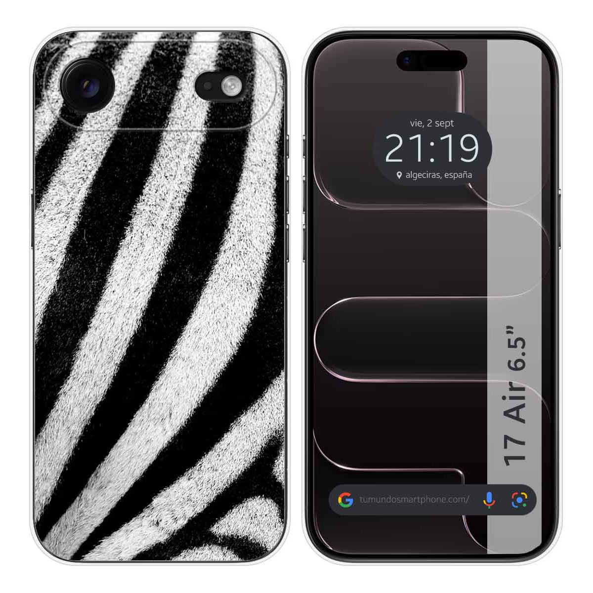 Funda Silicona para Iphone 17 Air (6.5) diseño Animal 02 Dibujos