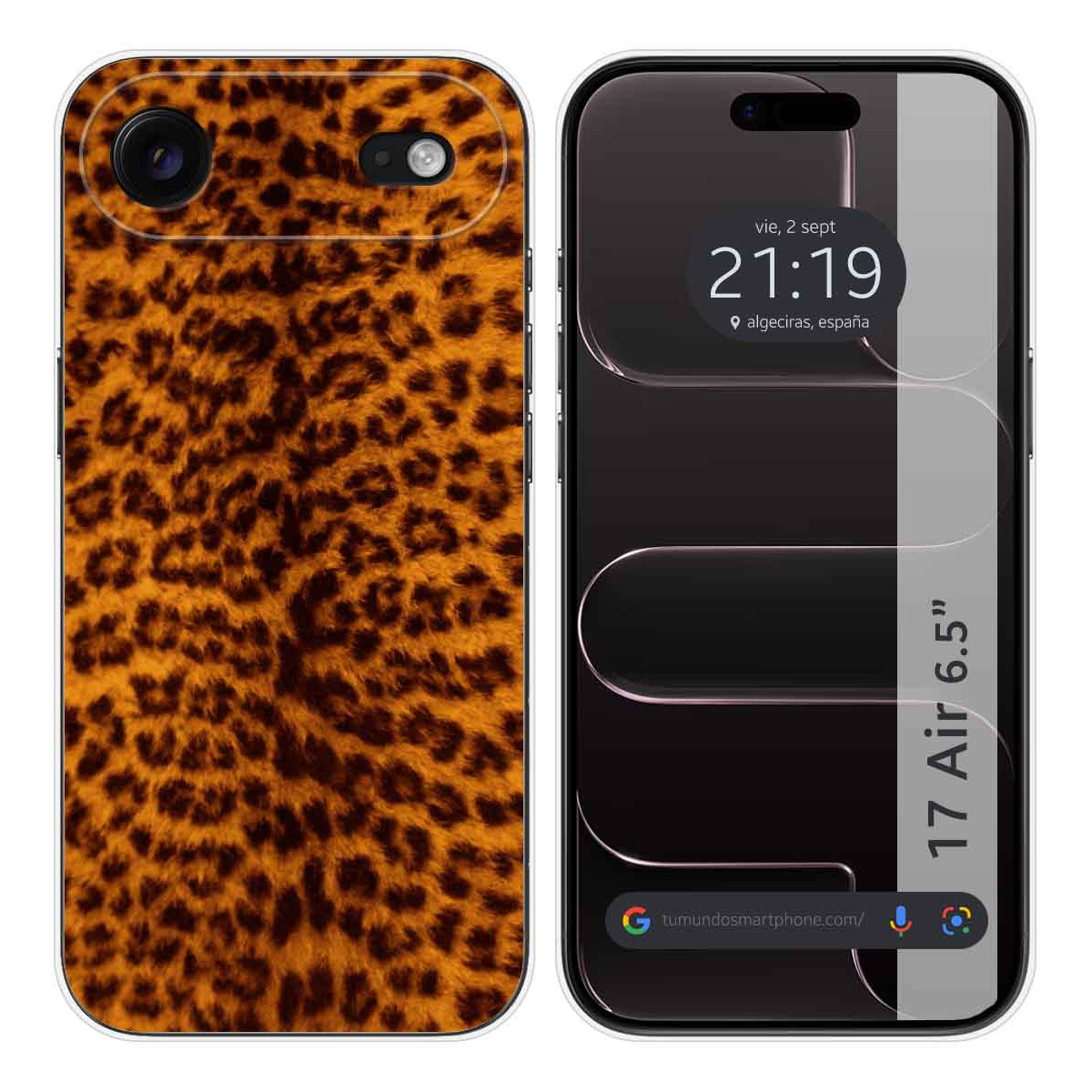 Funda Silicona para Iphone 17 Air (6.5) diseño Animal 03 Dibujos