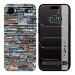 Funda Silicona para Iphone 17 Air (6.5) diseño Ladrillo 05 Dibujos