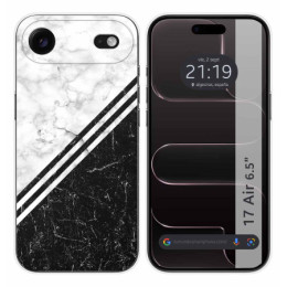 Funda Silicona para Iphone 17 Air (6.5) diseño Mármol 01 Dibujos