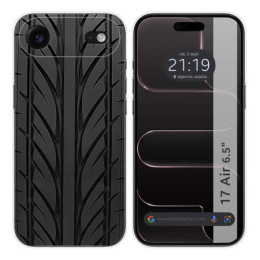 Funda Silicona para Iphone 17 Air (6.5) diseño Neumatico Dibujos
