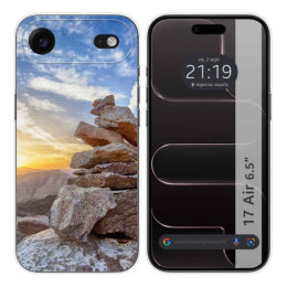 Funda Silicona para Iphone 17 Air (6.5) diseño Sunset Dibujos