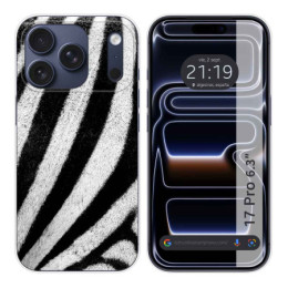 Funda Silicona para Iphone 17 Pro (6.3) diseño Animal 02 Dibujos