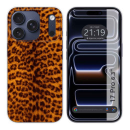 Funda Silicona para Iphone 17 Pro (6.3) diseño Animal 03 Dibujos