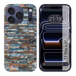 Funda Silicona para Iphone 17 Pro (6.3) diseño Ladrillo 05 Dibujos
